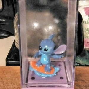 Disney Stitch Bluetooth Speaker, Water Fall Feature With Color changing lights.